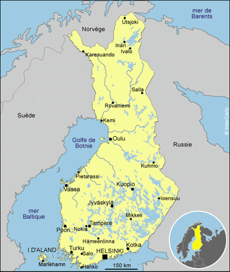 carte finlande
